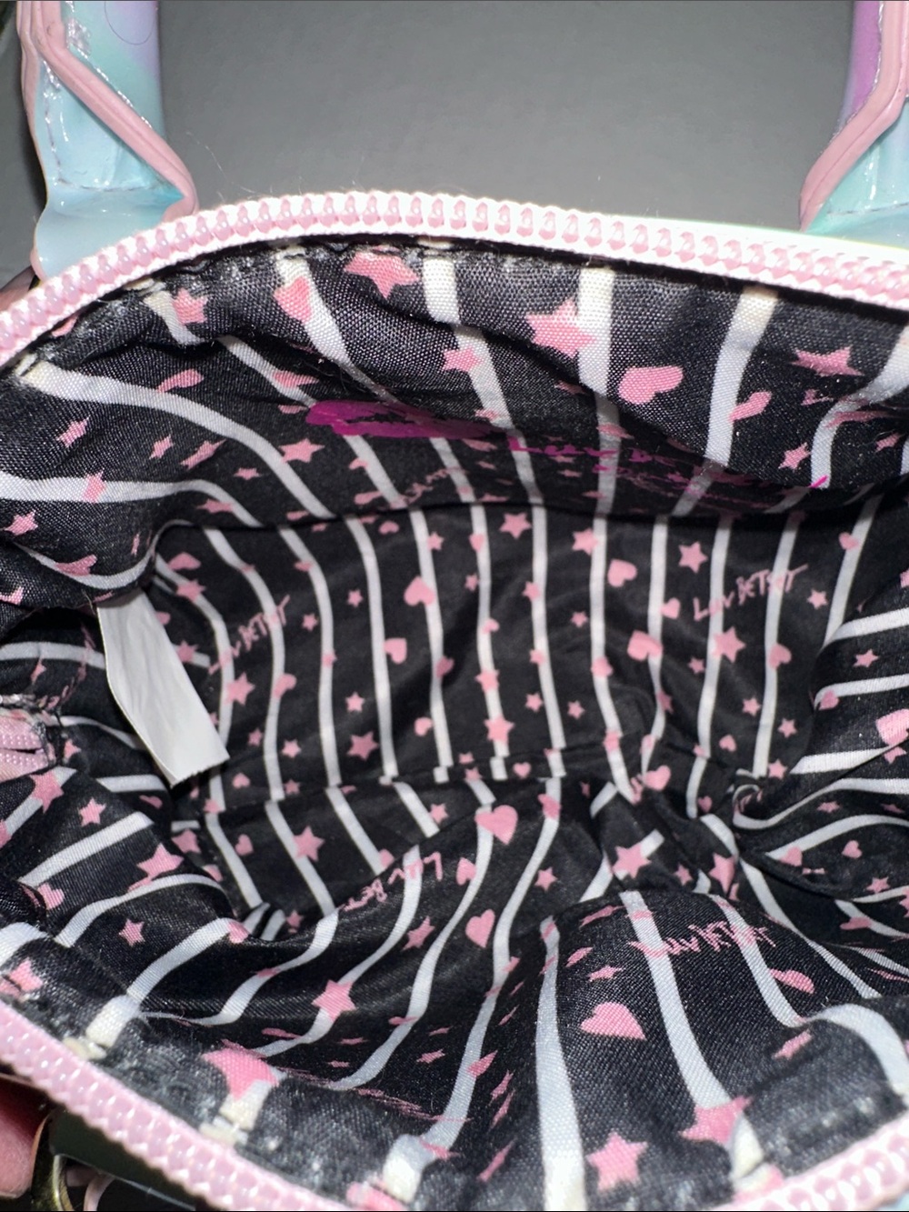 Luv Betsey by Betsey Johnson - Pastel Cat Mini Satchel Bag - Picture 7 of 15